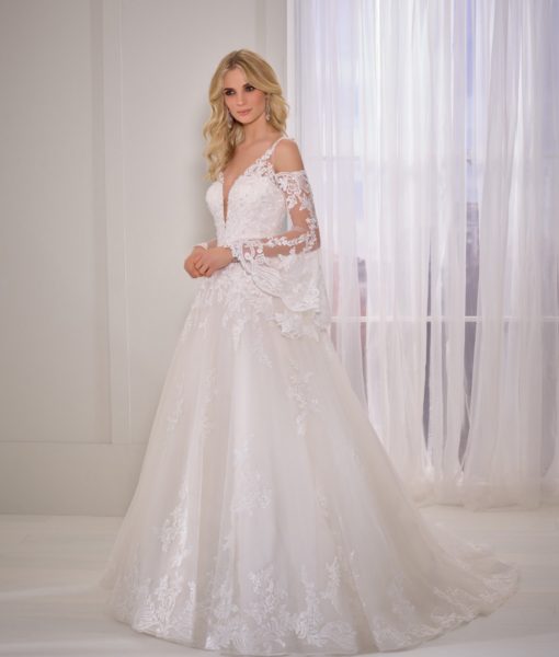 Nicoletta_1 - Sofi Designs Bridal Beautiful Ronald Joyce A-line wedding dress