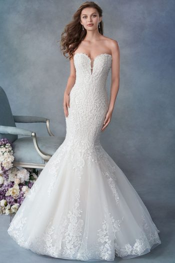 1808 - Sofi Designs Bridal Kenneth Winston fit and flare dress