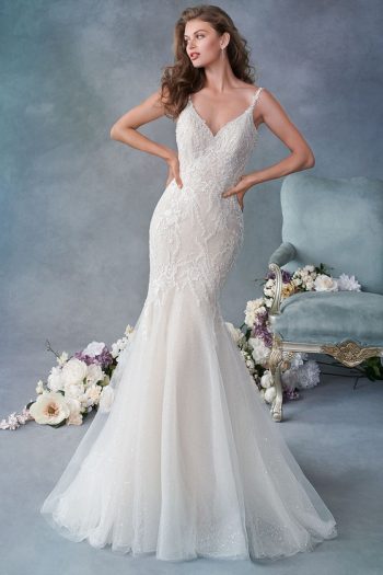 Kenneth Winston fit and flare dress