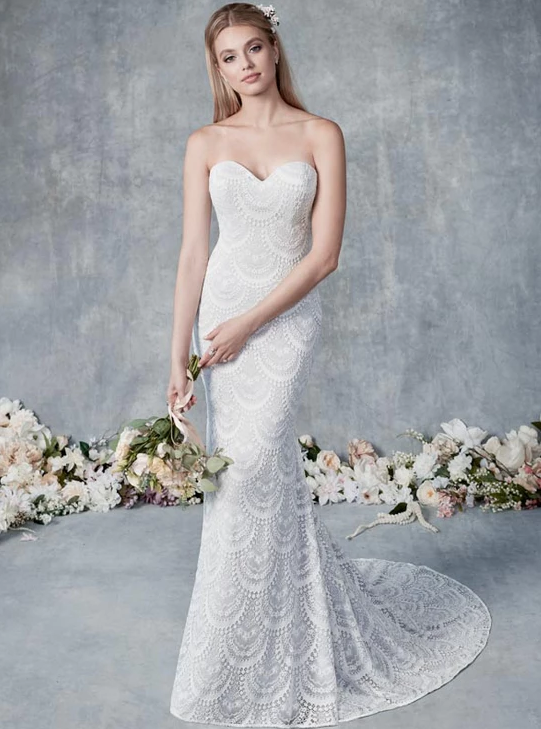BE511 - Sofi Designs Bridal Ella Rosa Fit and Flare