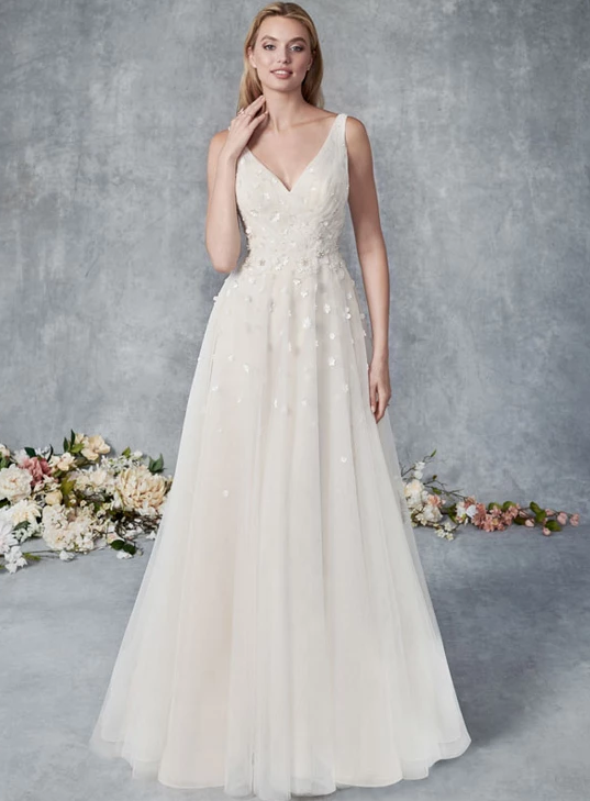 BE5252 - Sofi Designs Bridal Ella Rosa Aline Dress