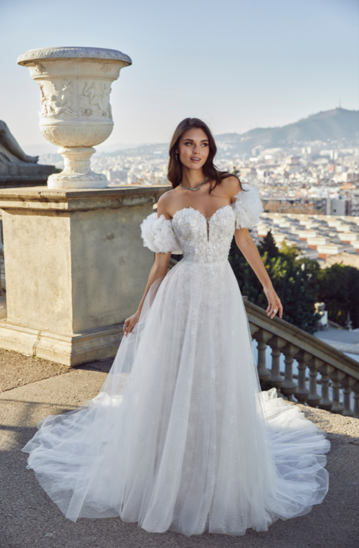 Sloane 69763 4 - Sofi Designs Bridal Beautiful fit and flare dress by Ronald Joyce