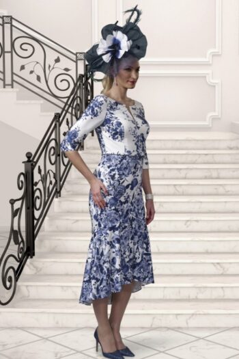 **NEW ARRIVAL** VEROMIA OCCASIONS VO9673 Navy/Ivory