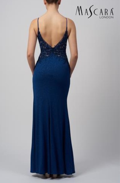 MC19316 Wine only -Rear view - Sofi Designs Bridal