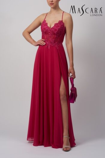**NEW FOR 2024**PROM DRESS 19314 Magenta