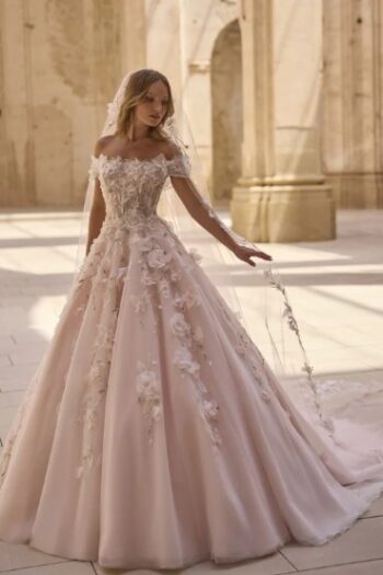 *NEW* VENI INFANTINO BRIDAL 63026 HIDEKO